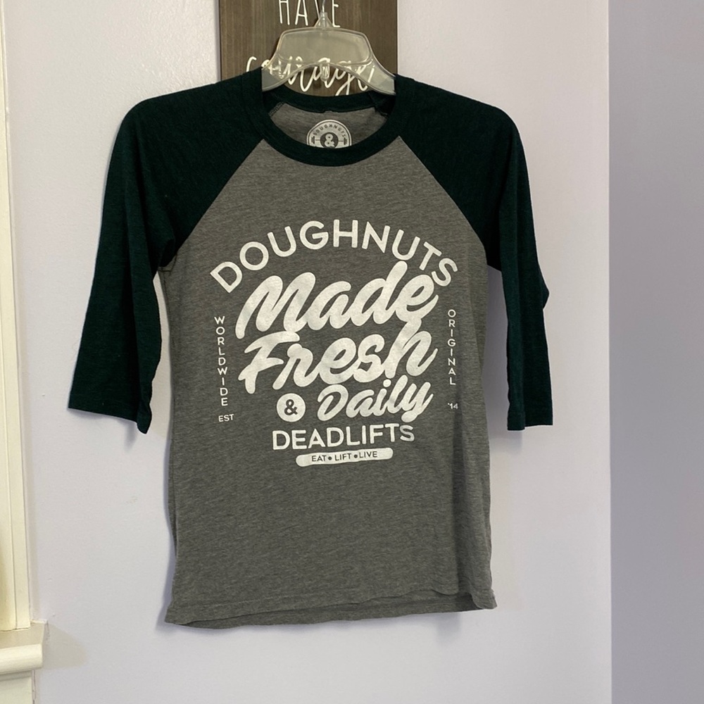 Dndl baseball tee. Size extra small